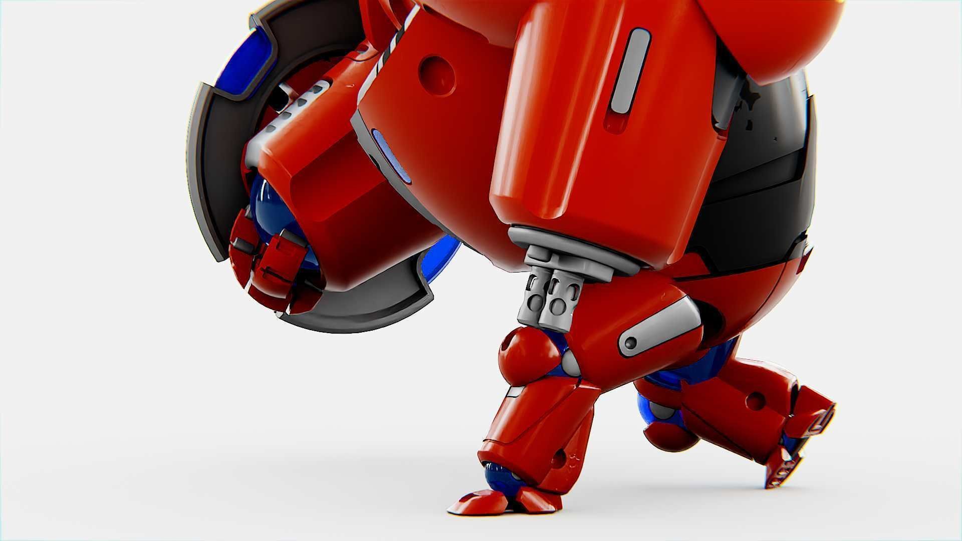 BATTLE DROID OMNIOUS  Rigged for Unreal Engine - Unity - MIXAMO  3D model_30