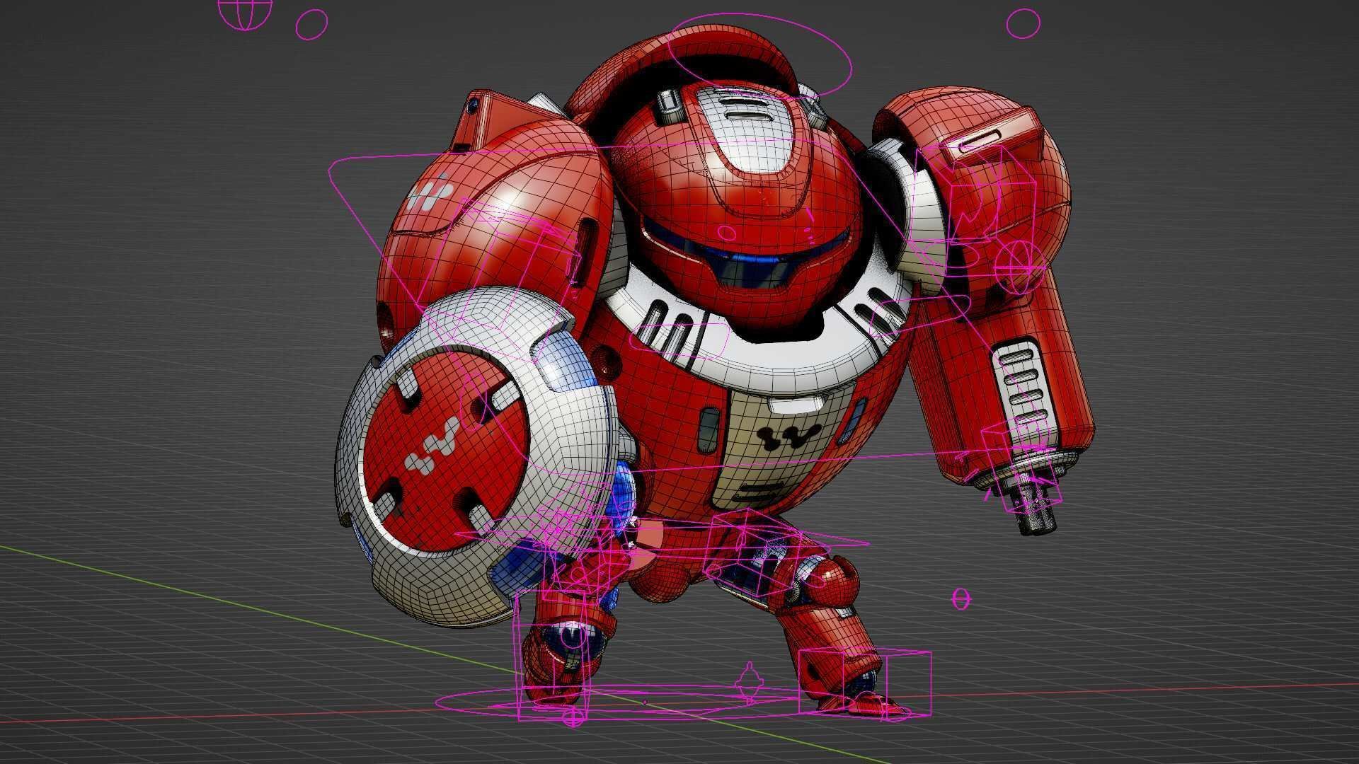 BATTLE DROID OMNIOUS  Rigged for Unreal Engine - Unity - MIXAMO  3D model_39