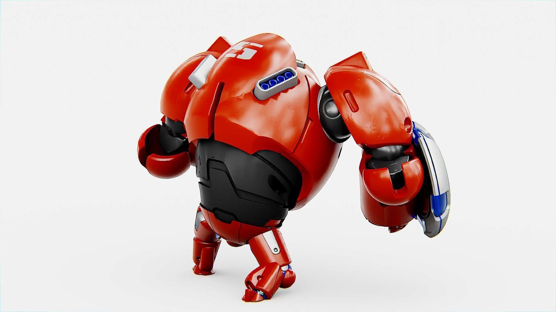 BATTLE DROID OMNIOUS  Rigged for Unreal Engine - Unity - MIXAMO  3D model_11