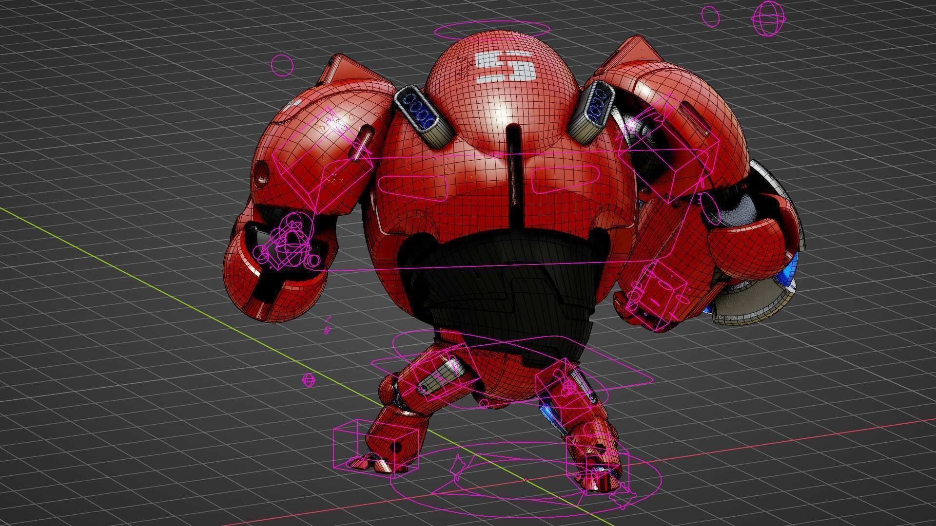 BATTLE DROID OMNIOUS  Rigged for Unreal Engine - Unity - MIXAMO  3D model_38