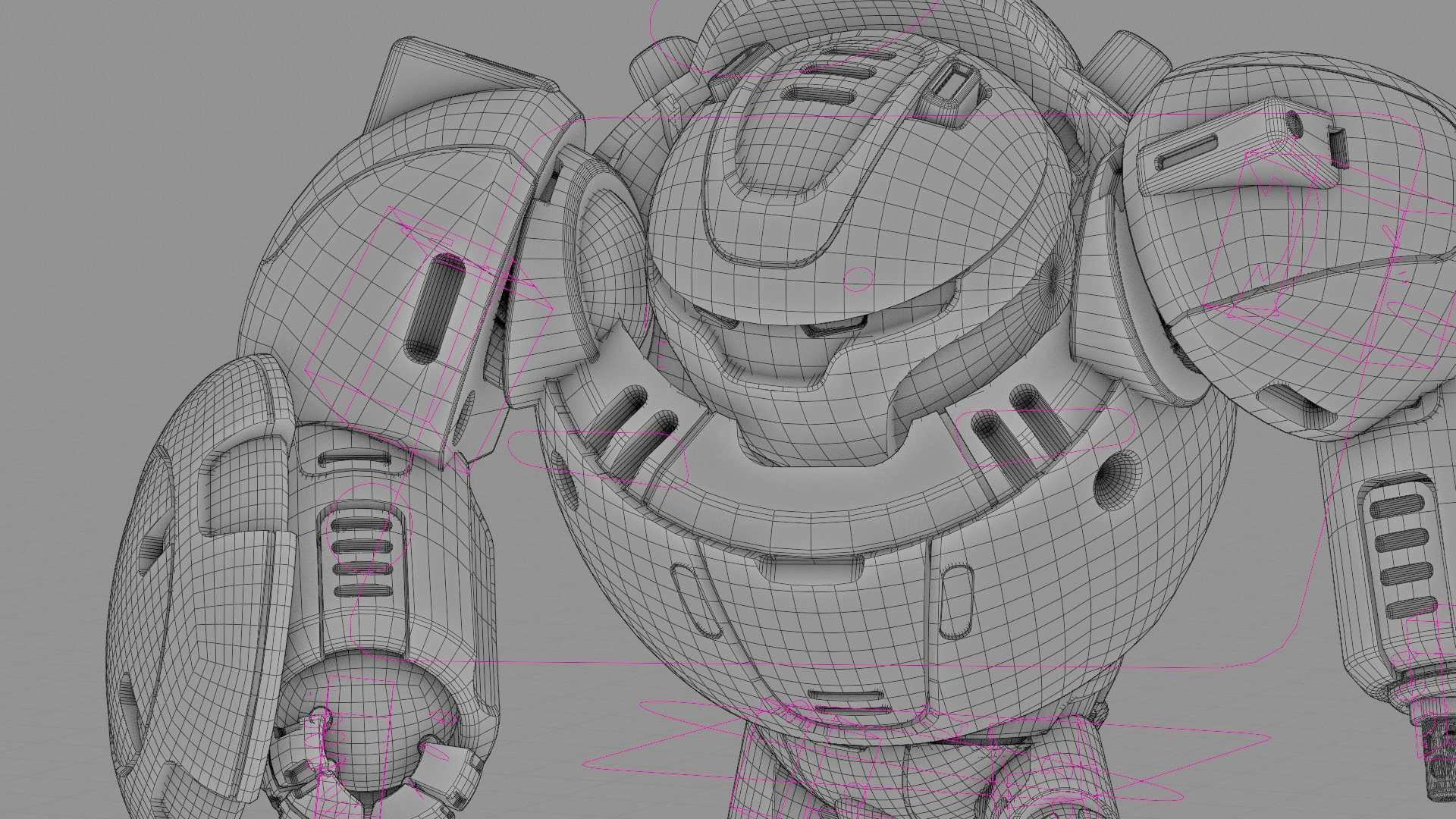 BATTLE DROID OMNIOUS  Rigged for Unreal Engine - Unity - MIXAMO  3D model_43