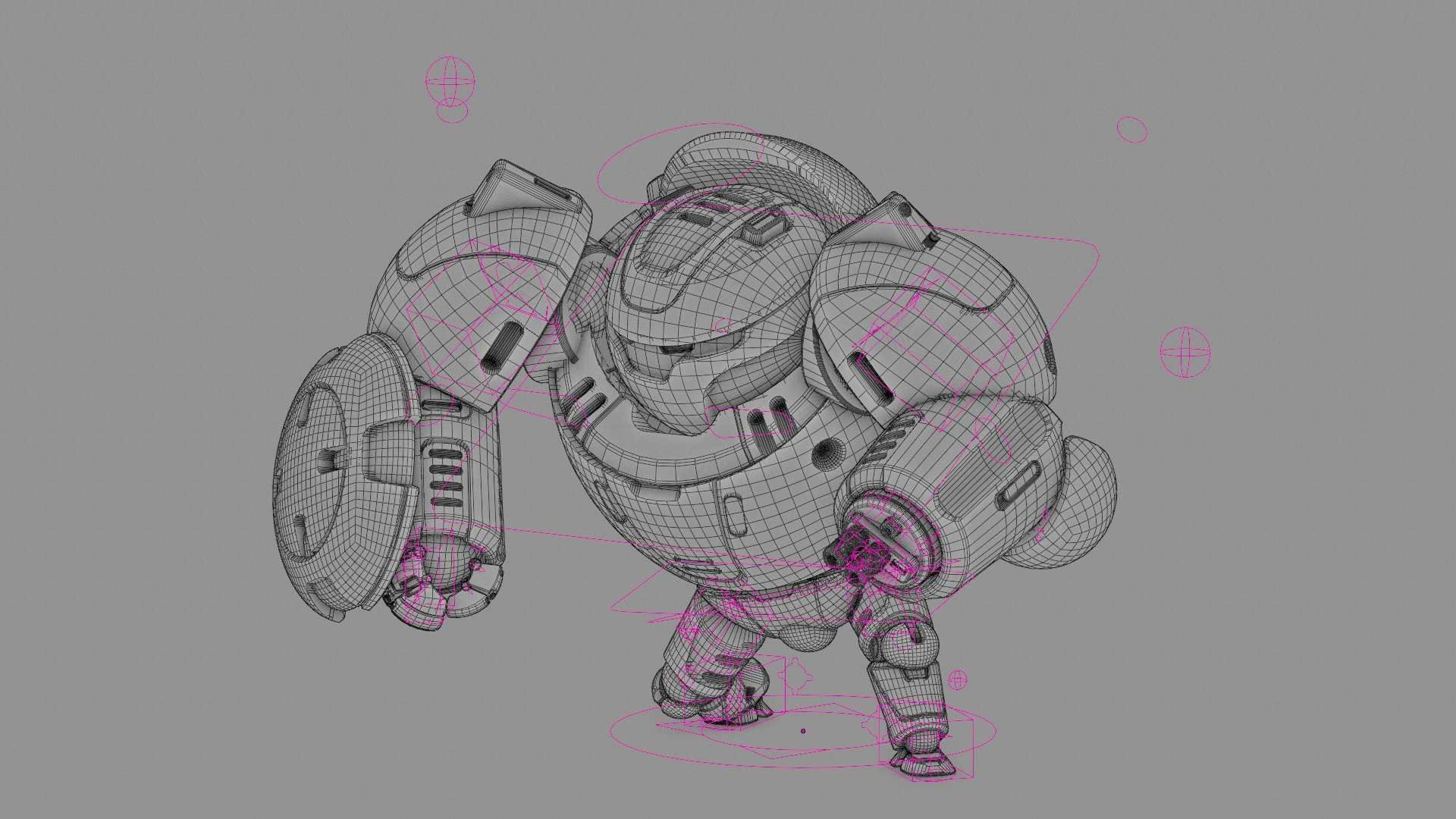 BATTLE DROID OMNIOUS  Rigged for Unreal Engine - Unity - MIXAMO  3D model_41