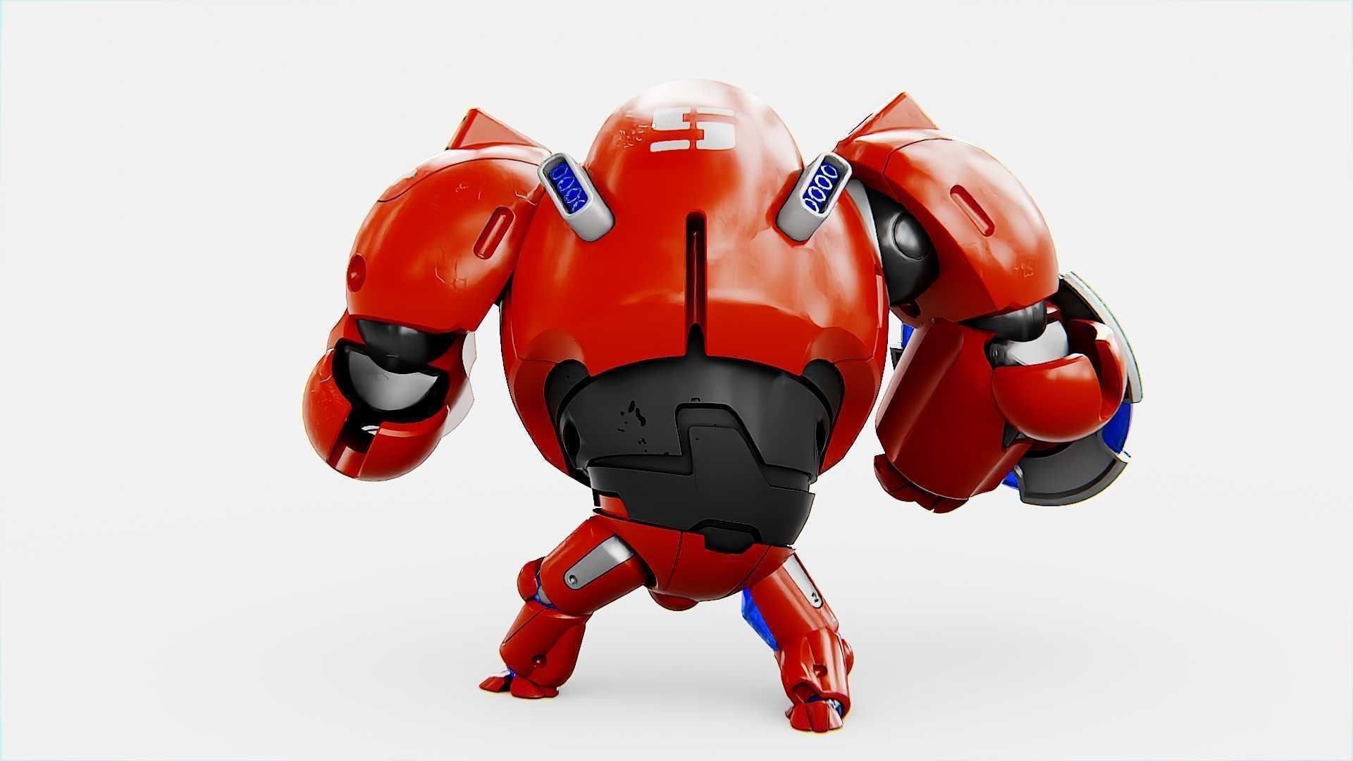 BATTLE DROID OMNIOUS  Rigged for Unreal Engine - Unity - MIXAMO  3D model_10