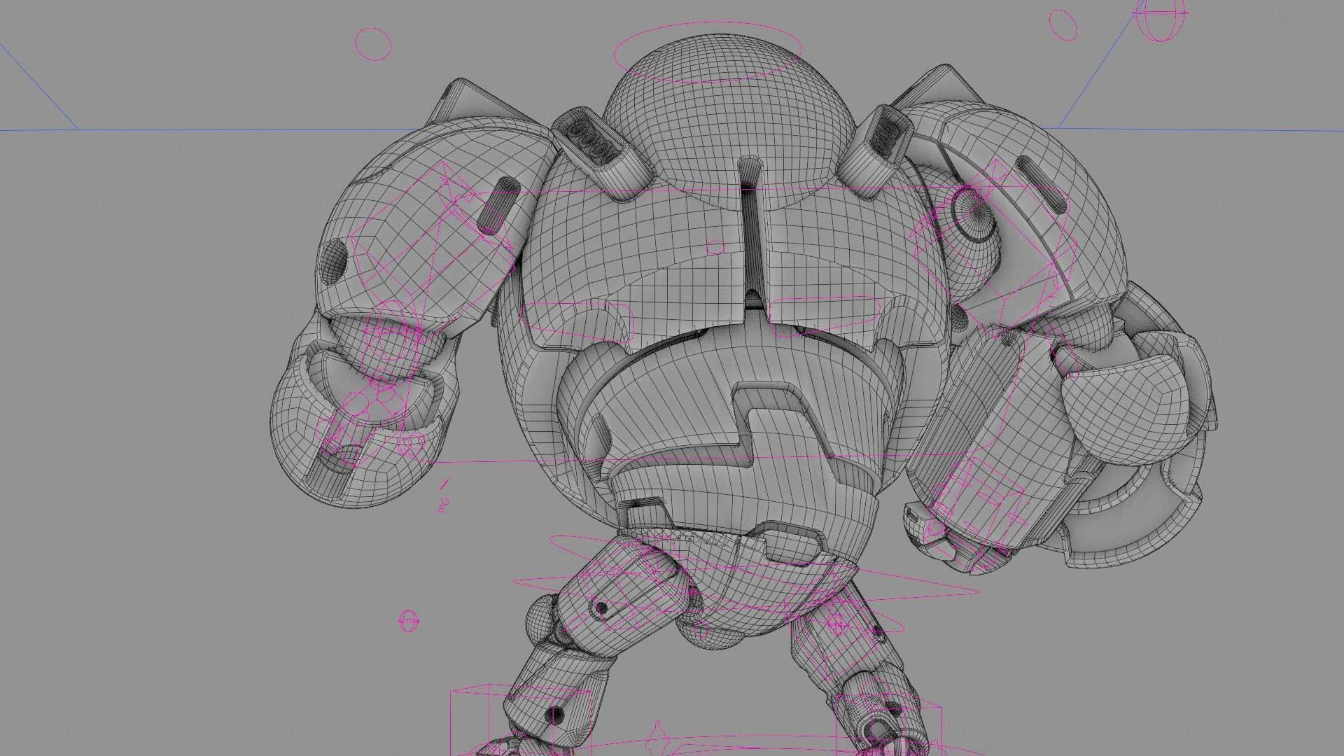 BATTLE DROID OMNIOUS  Rigged for Unreal Engine - Unity - MIXAMO  3D model_42