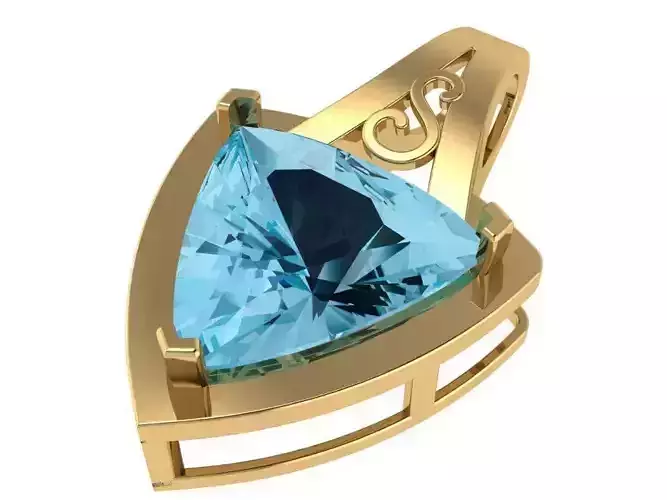 Trilliant Pendant 0543