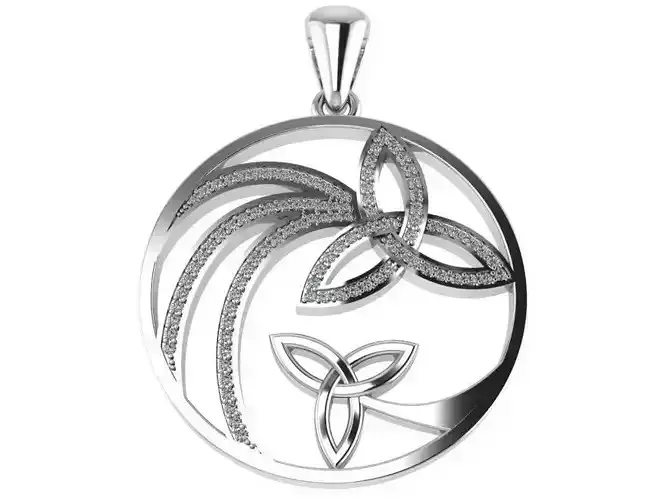 Circle Symbol Pendant 0555