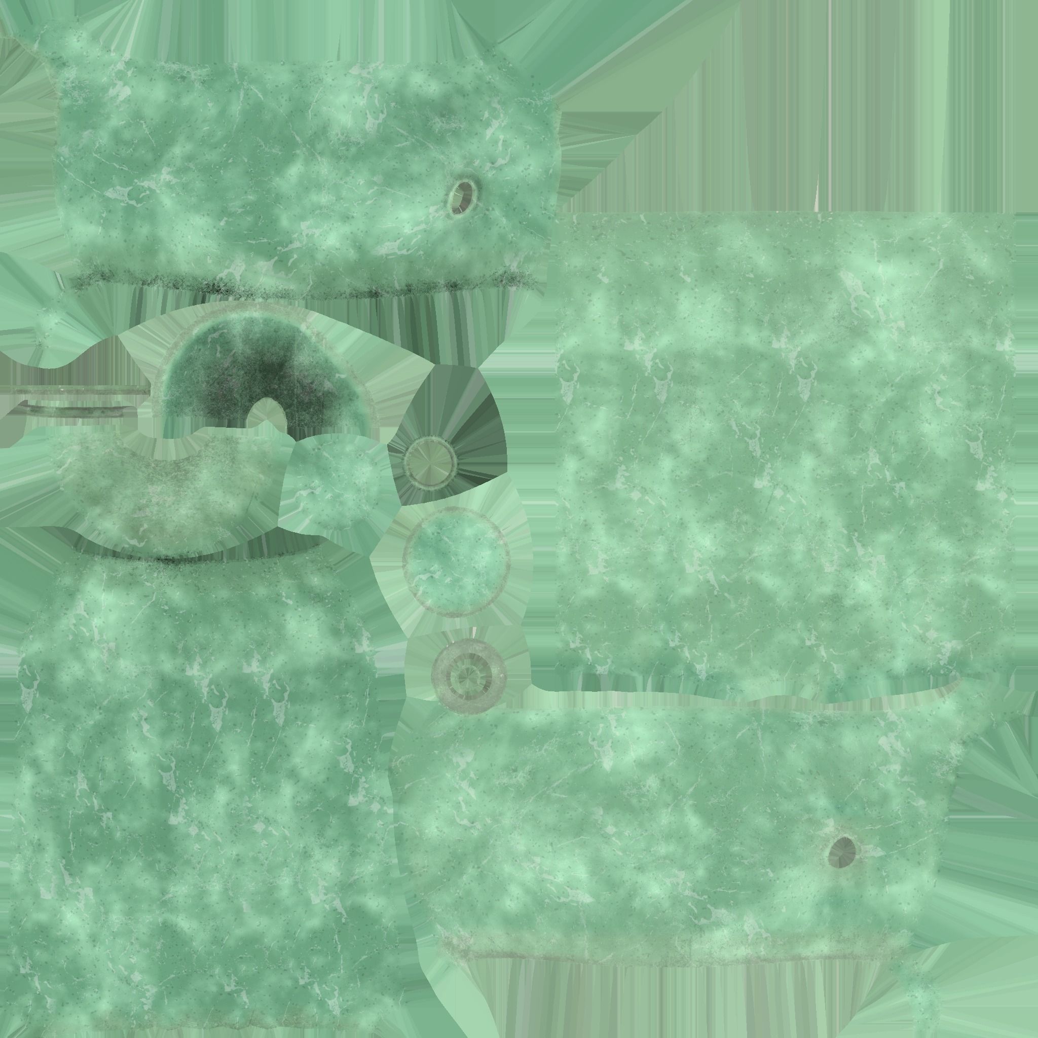 Glass Pipe Low-poly 3D model_28