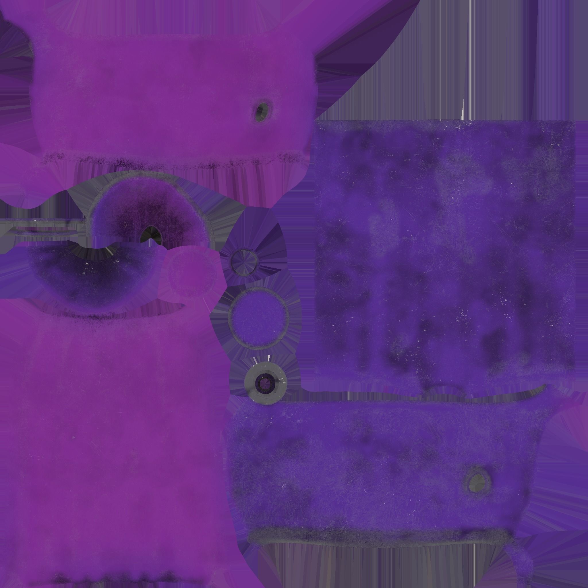 Glass Pipe Low-poly 3D model_30