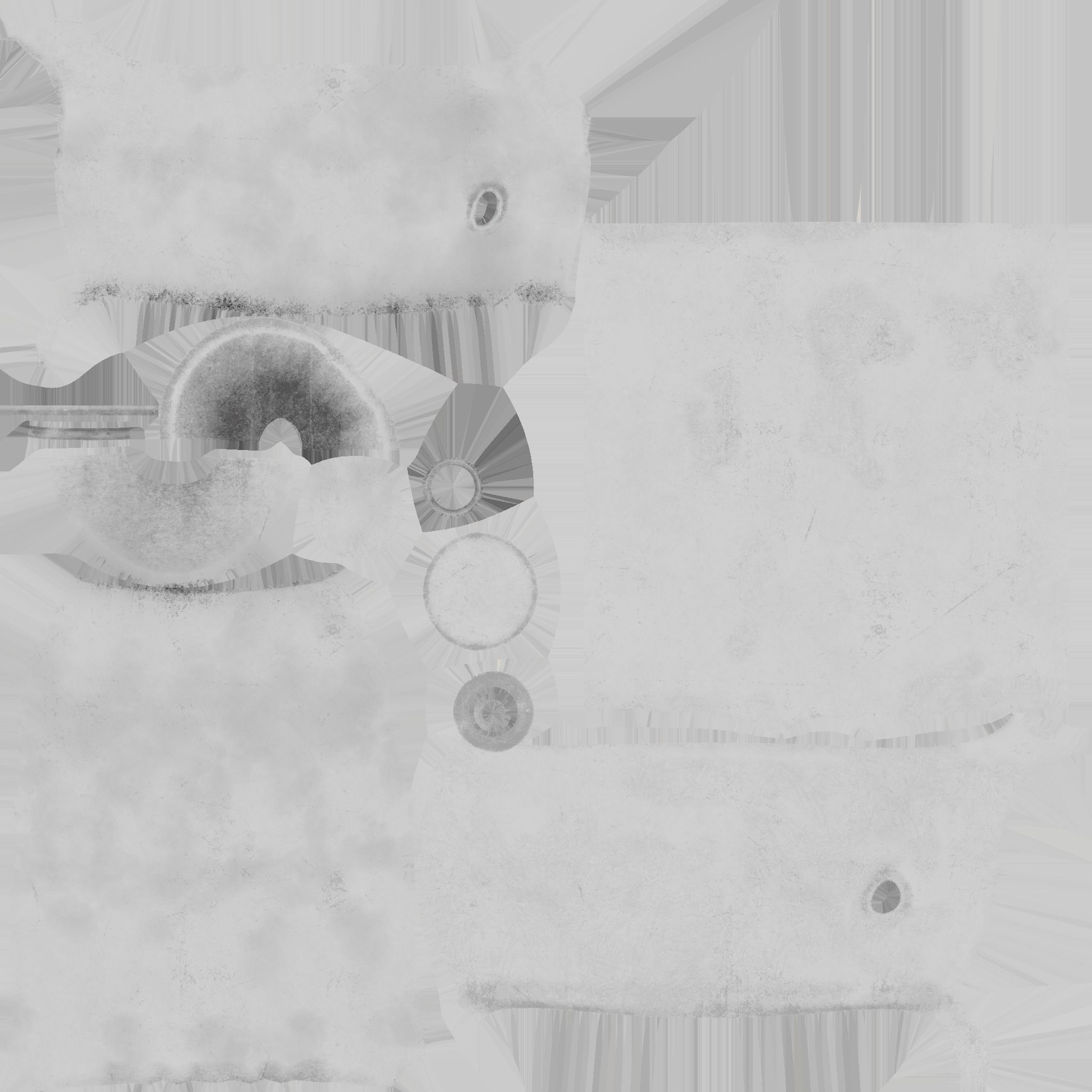 Glass Pipe Low-poly 3D model_32