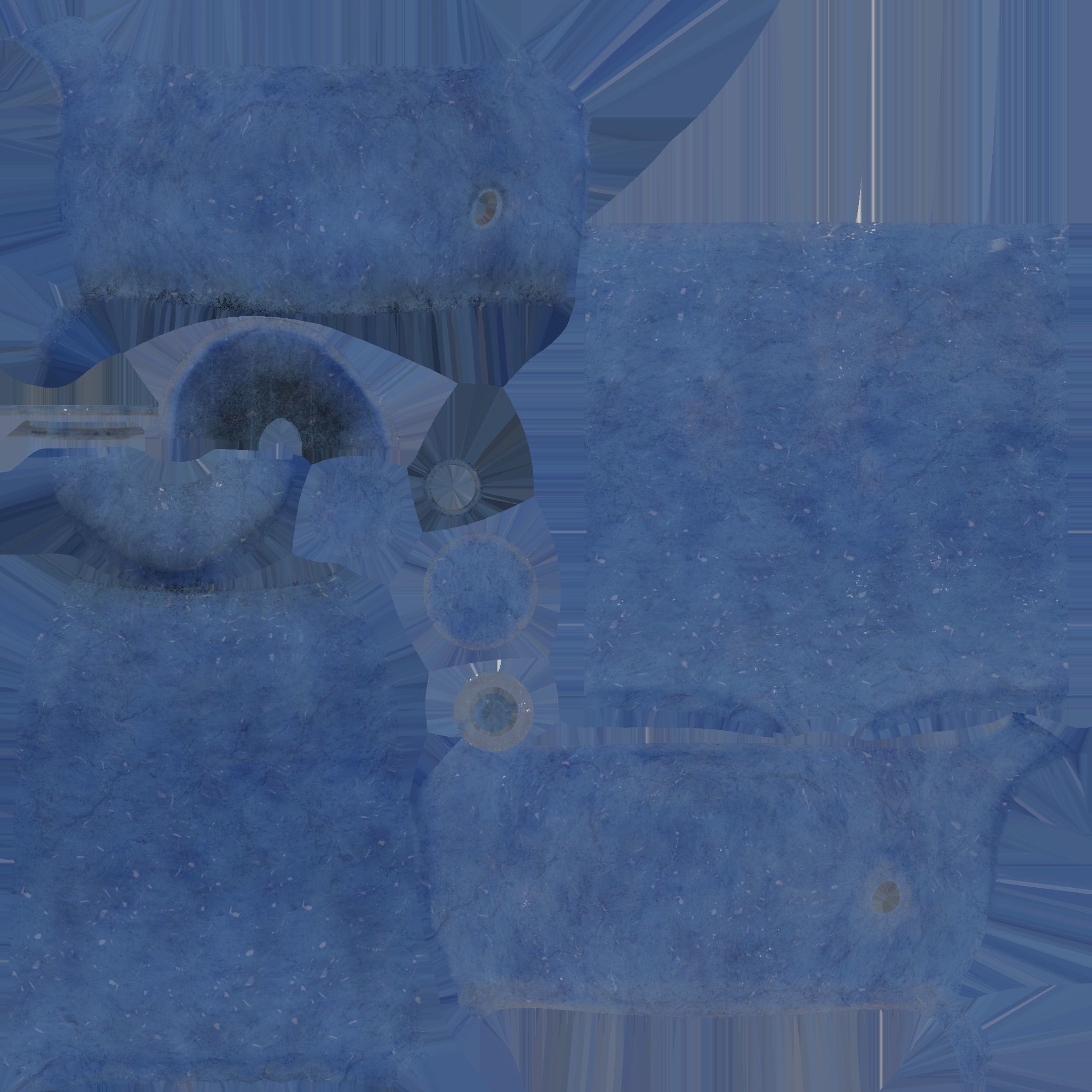 Glass Pipe Low-poly 3D model_31