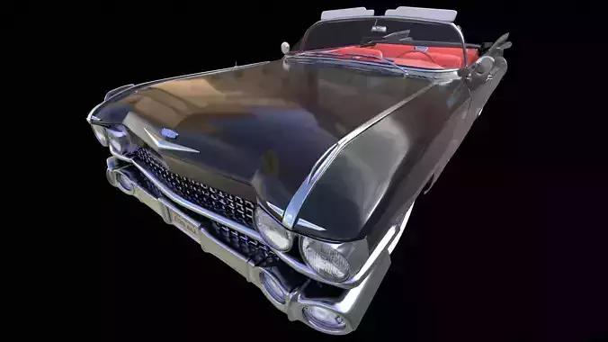 Cadillac 1959 Eldorado 3D Model PBR
