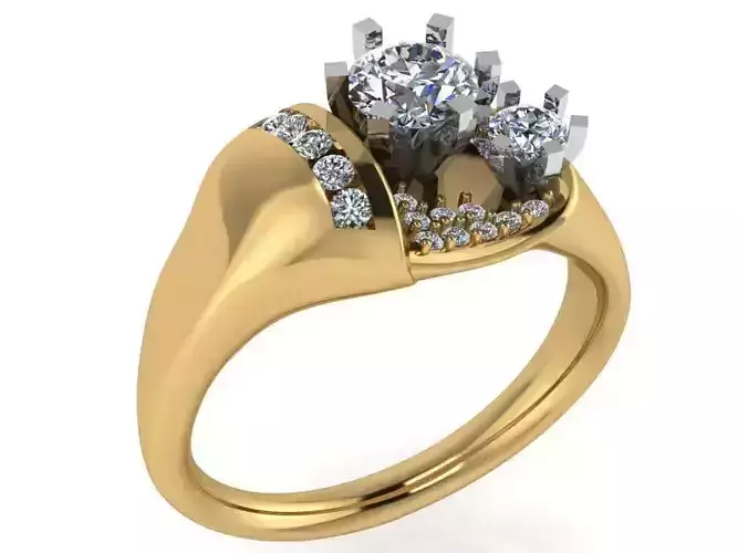 Peg Setting Ring 0571