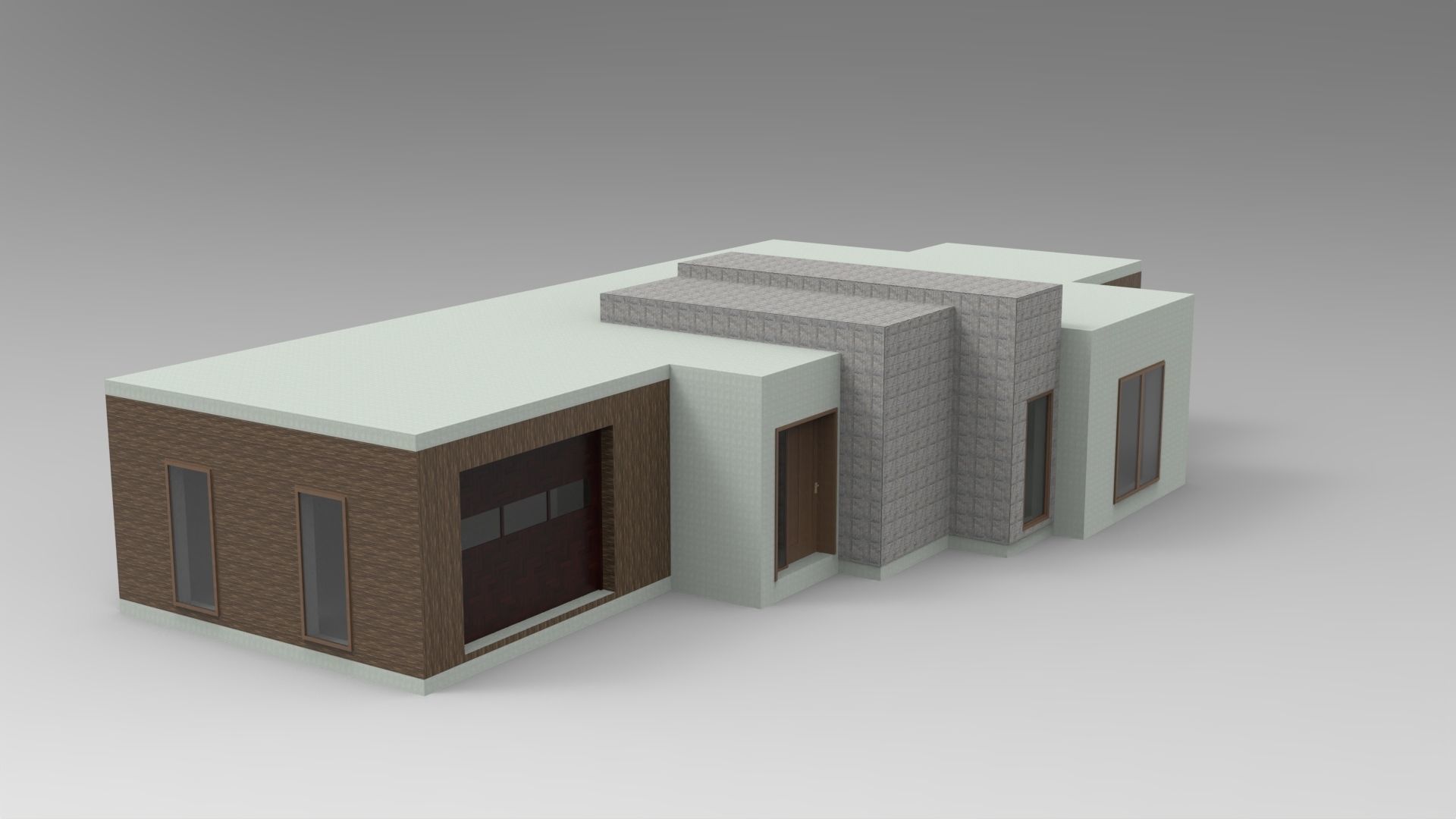 Forest House - villa 3D model 3D model_15