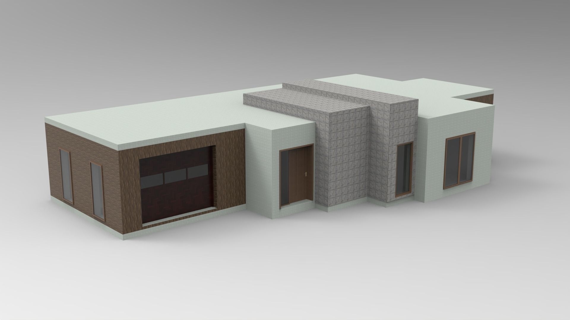 Forest House - villa 3D model 3D model_13