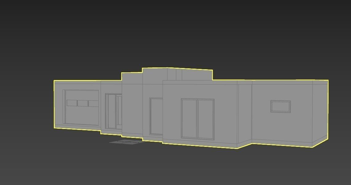 Forest House - villa 3D model 3D model_9