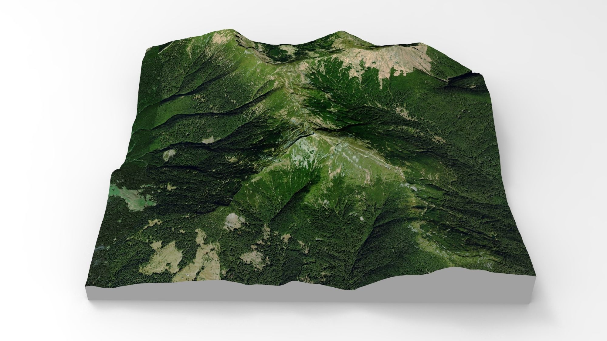 Mountain landscape Pop Ivan Ukraine 3D model_9