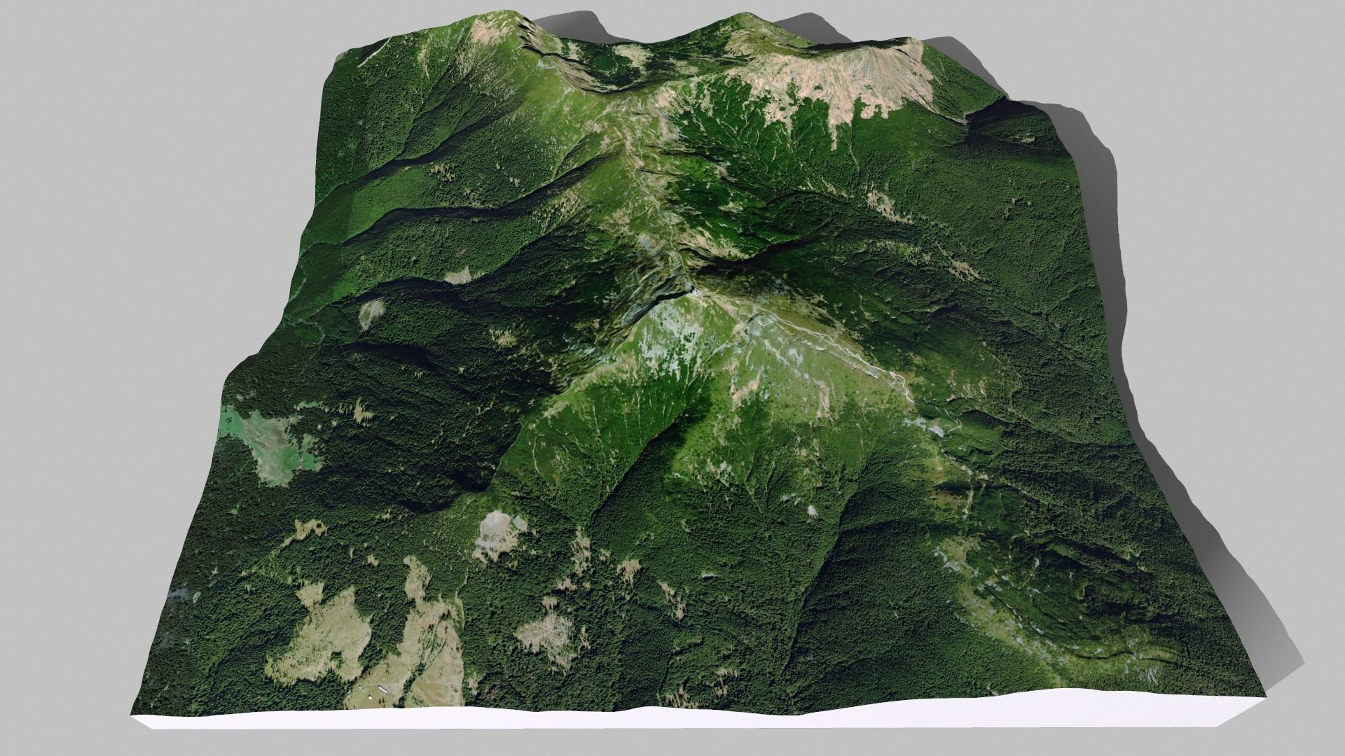 Mountain landscape Pop Ivan Ukraine 3D model_7