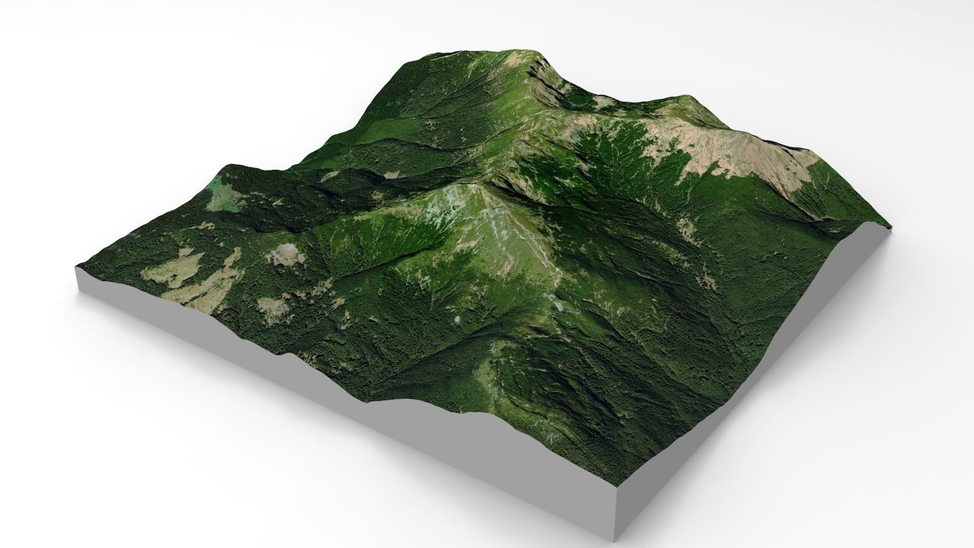 Mountain landscape Pop Ivan Ukraine 3D model_10
