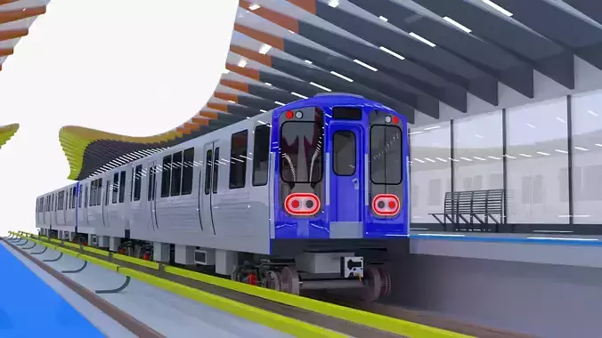 Chicago metro station