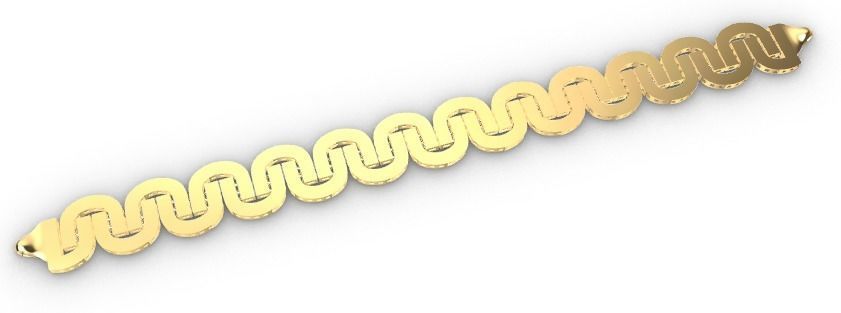 BRACELETS 40 MODELS 3D AND STL READY TO 3D PRINTER 101-140  3D print model_2