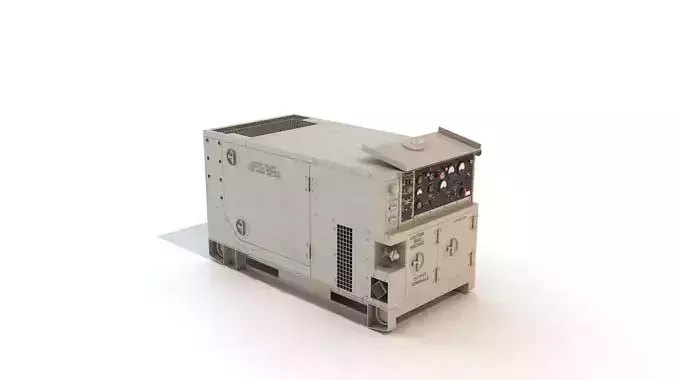 Diesel Generator MEP803A 10kW  3D model