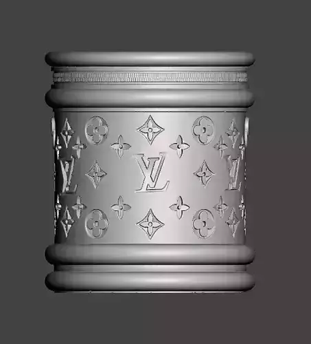 LV CANNE CANDLE MOLD 3D print model