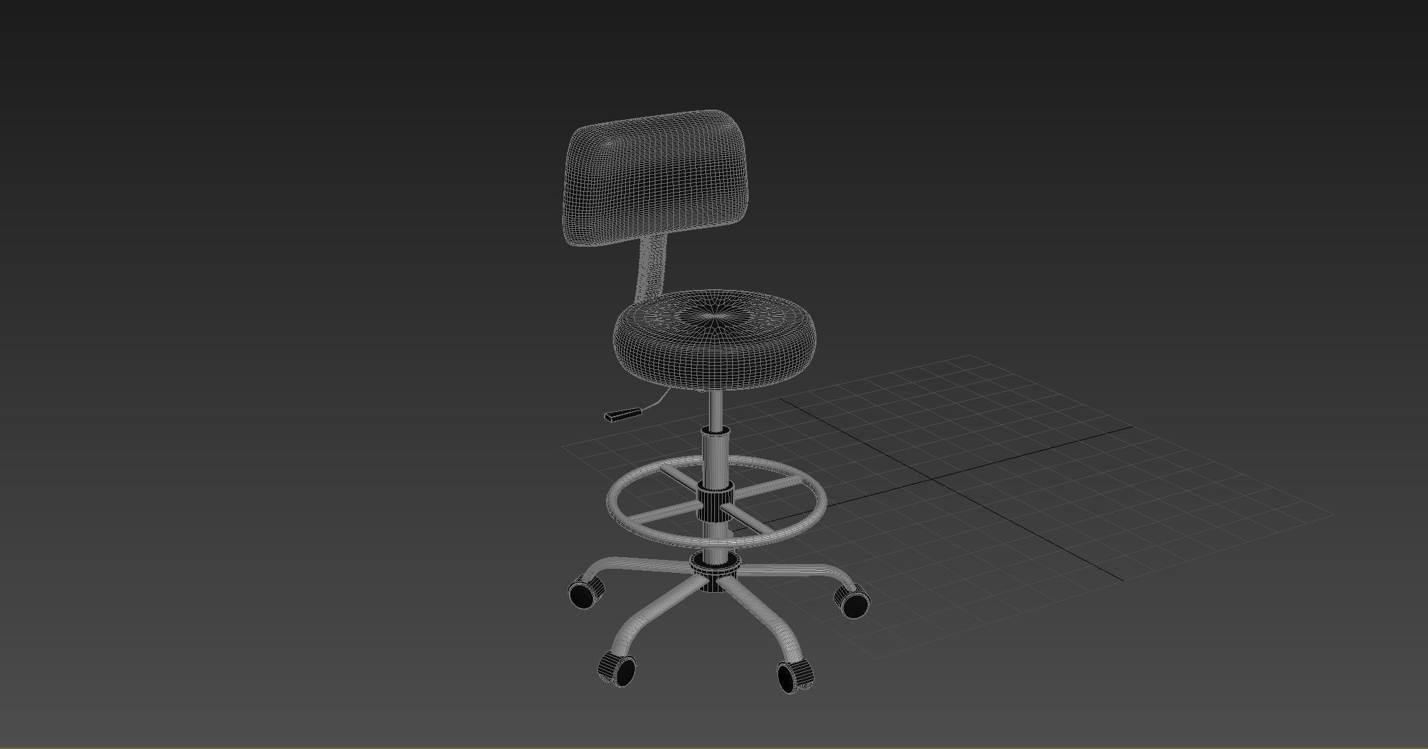Office Chair 3D model_6