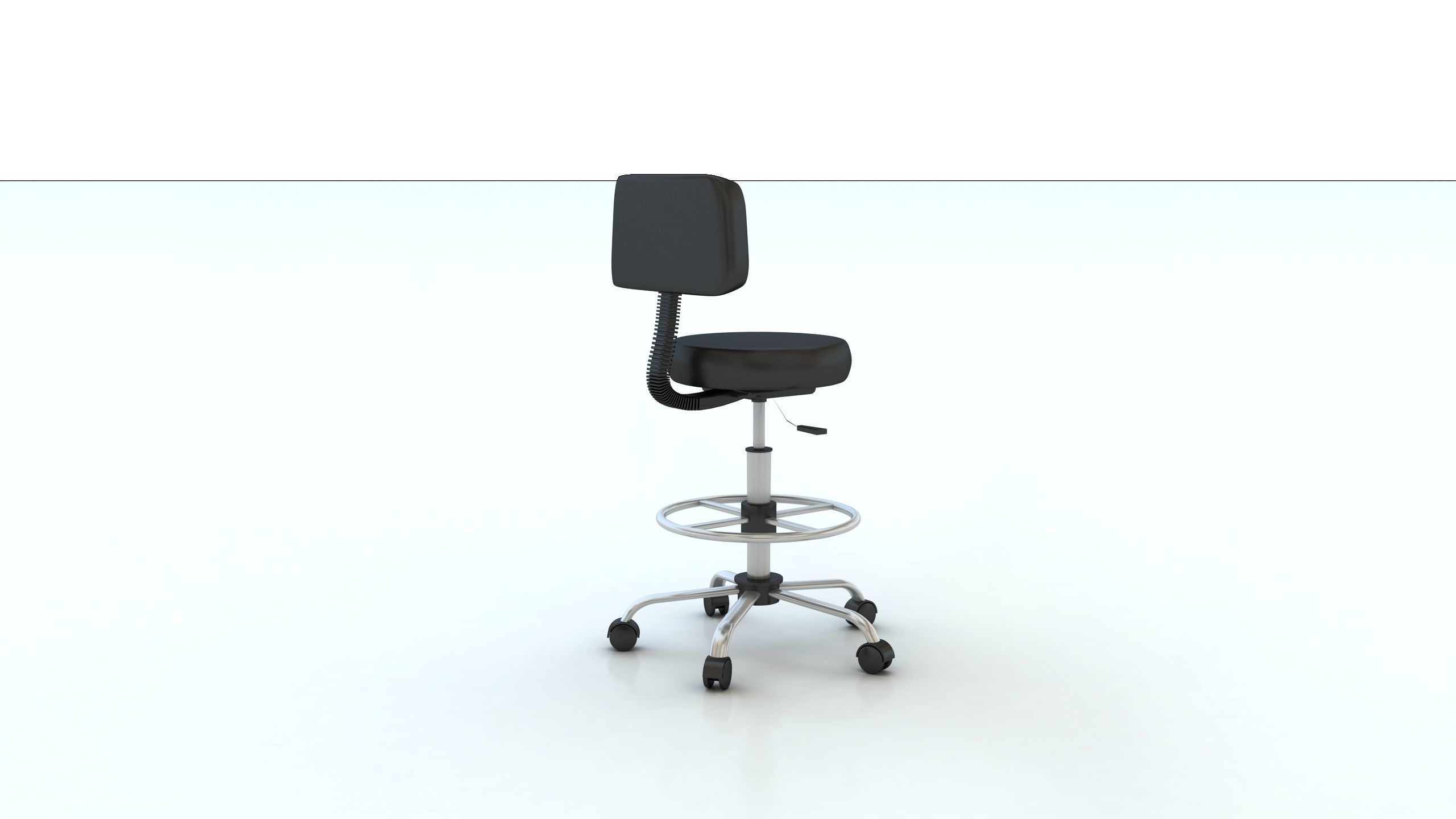 Office Chair 3D model_2