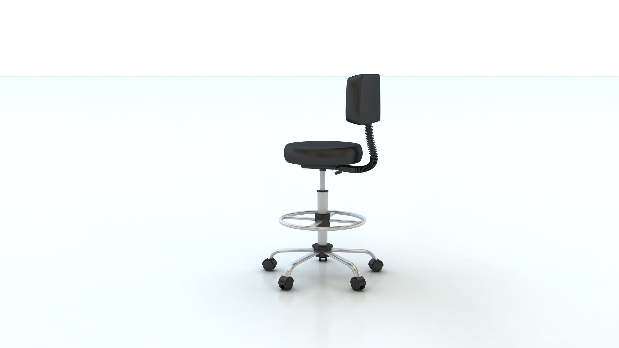Office Chair 3D model_3