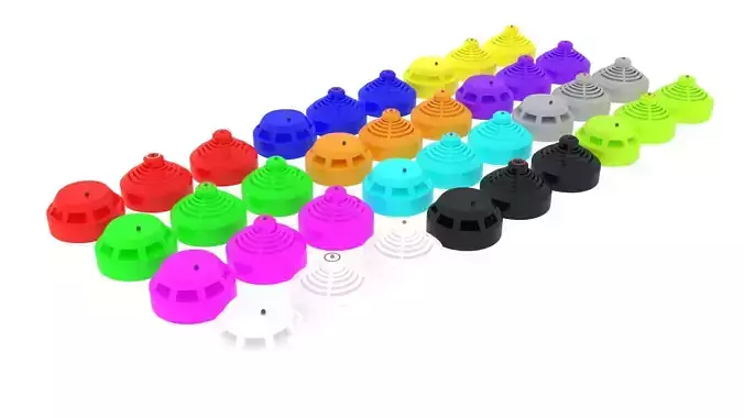 Colored Smoke Detectors Set