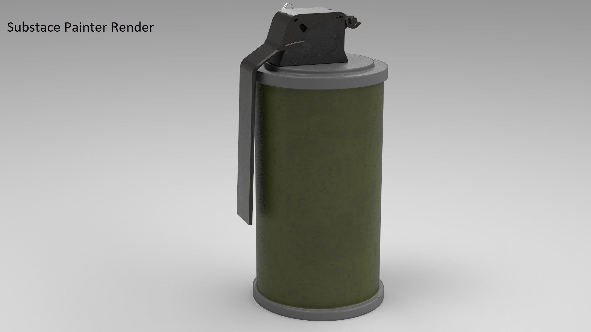 Smoke Grenade TAG - 18 Free low-poly 3D model_1