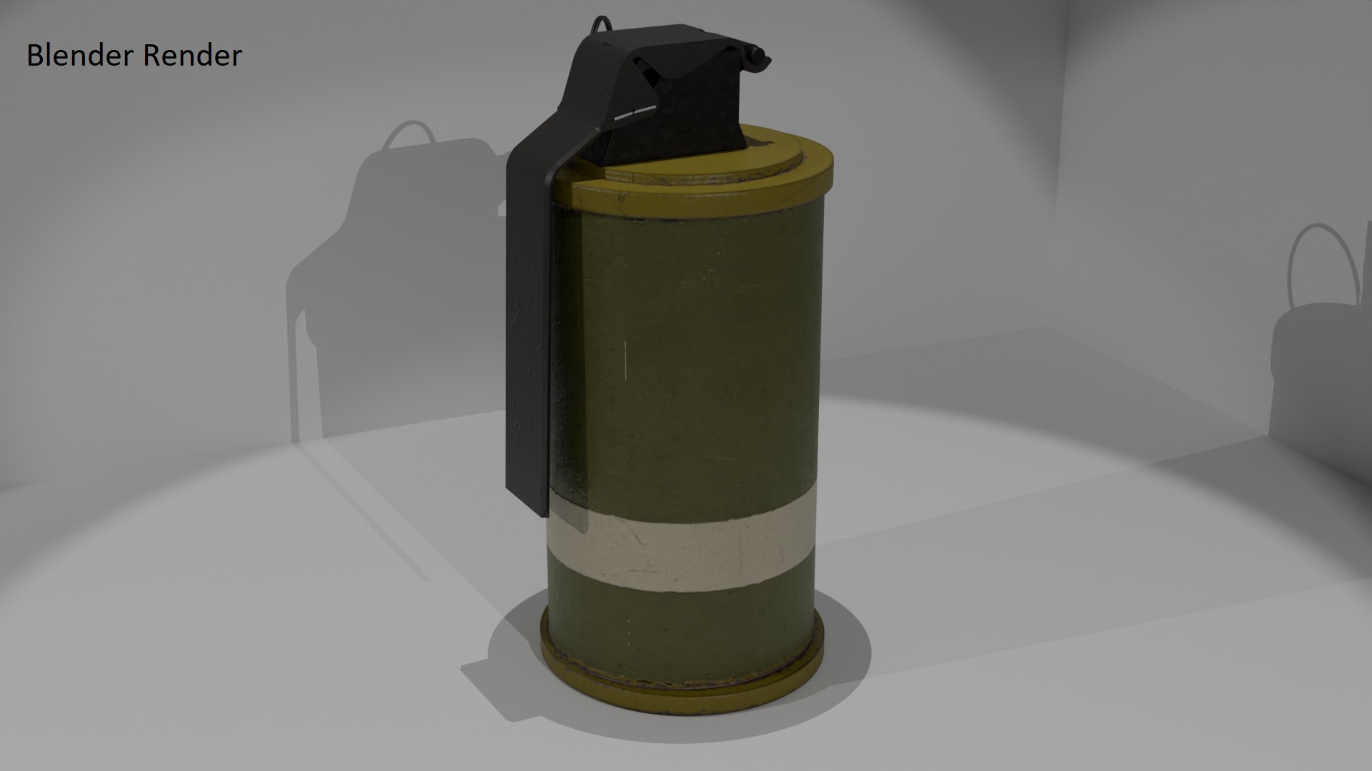 Smoke Grenade TAG - 18 Free low-poly 3D model_5