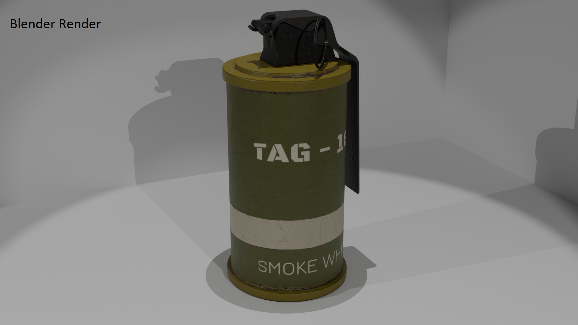 Smoke Grenade TAG - 18 Free low-poly 3D model_4