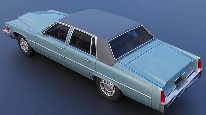 Cadillac Sedan Deville 1977 3D print model 6