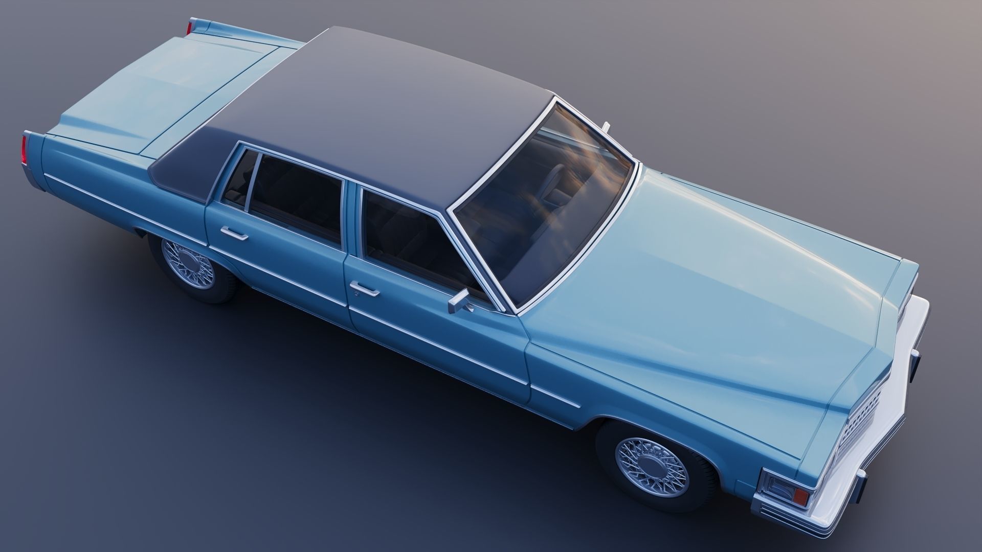 Cadillac Sedan Deville 1977 3D print model_11