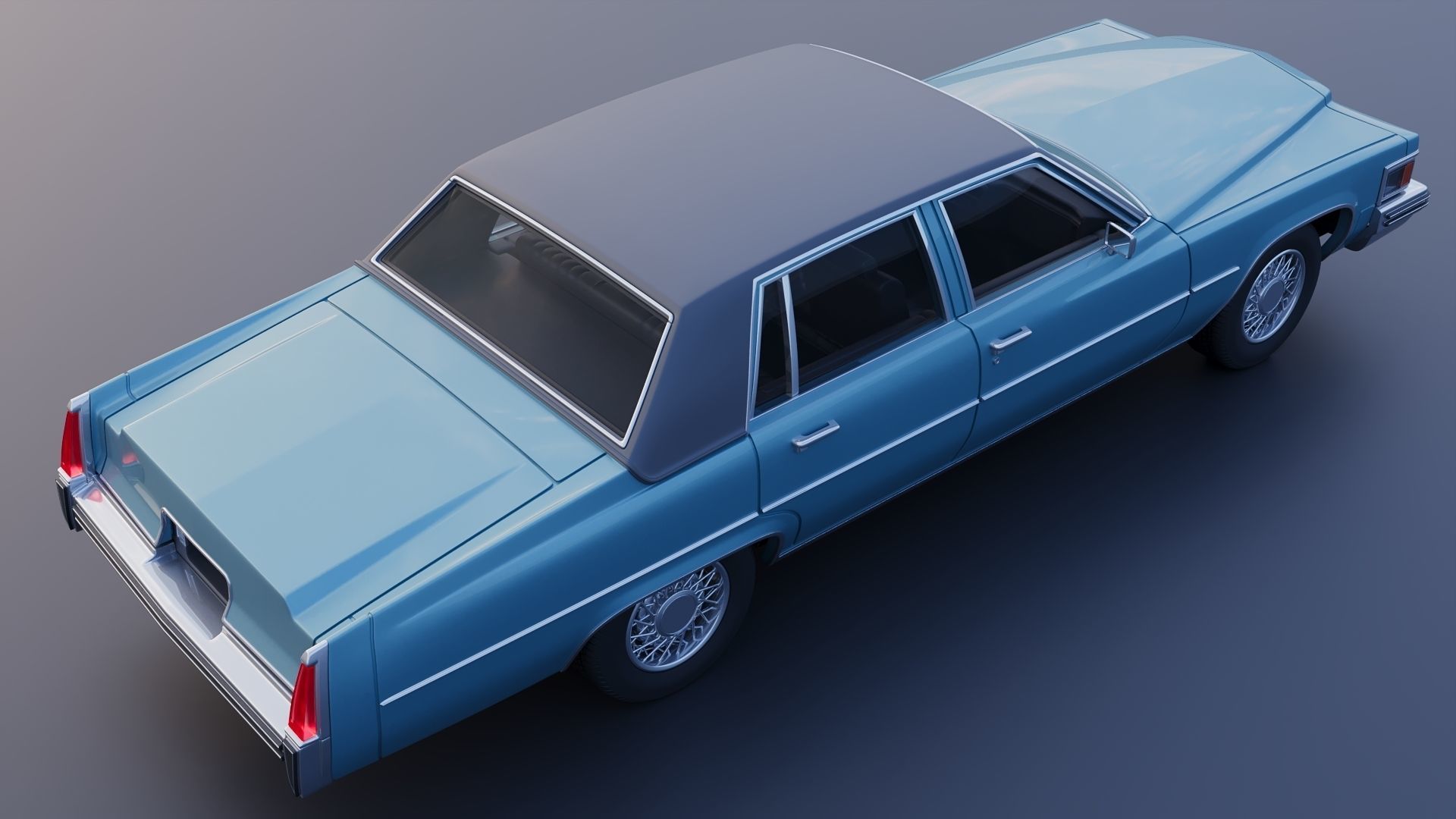 Cadillac Sedan Deville 1977 3D print model_7