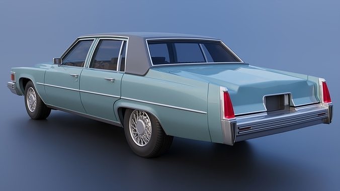 Cadillac Sedan Deville 1977 3D print model 5