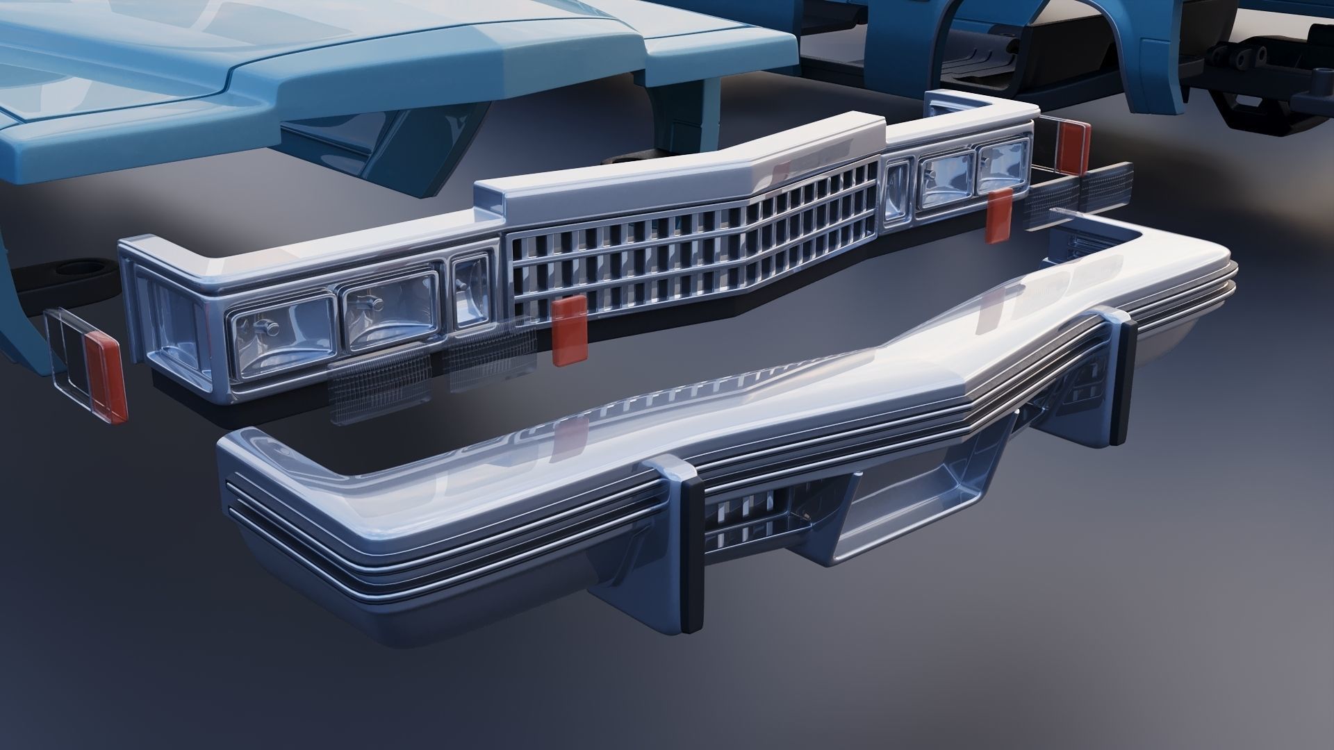 Cadillac Sedan Deville 1977 3D print model_18