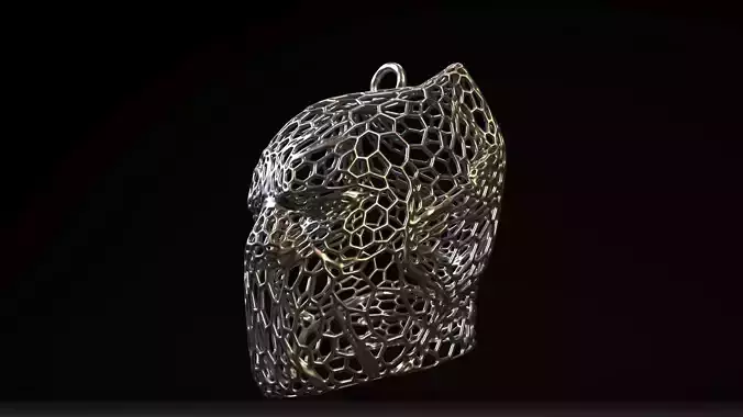 Black Panther Christmas tree decoration 3D print model Black Panther Christmas tree decoration 3D print model