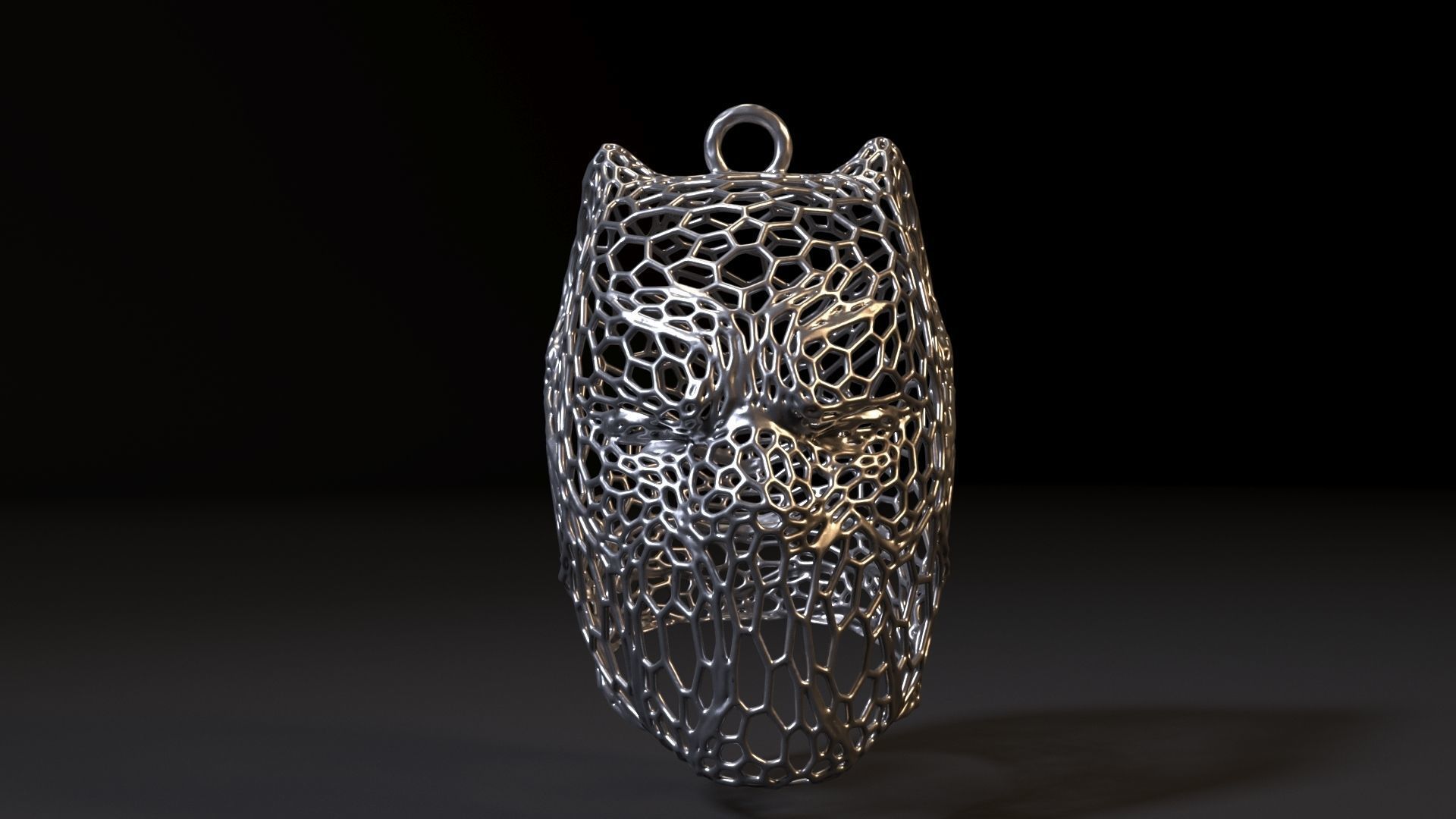 Black Panther Christmas tree decoration 3D print model_8