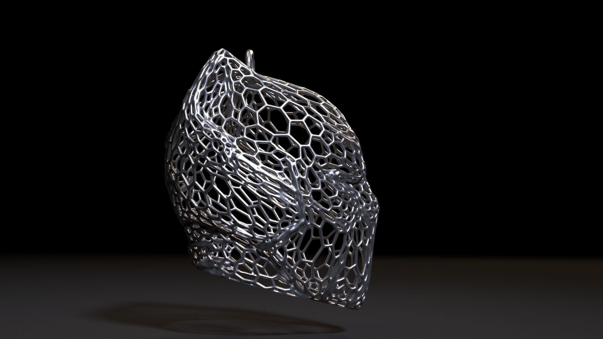 Black Panther Christmas tree decoration 3D print model_6