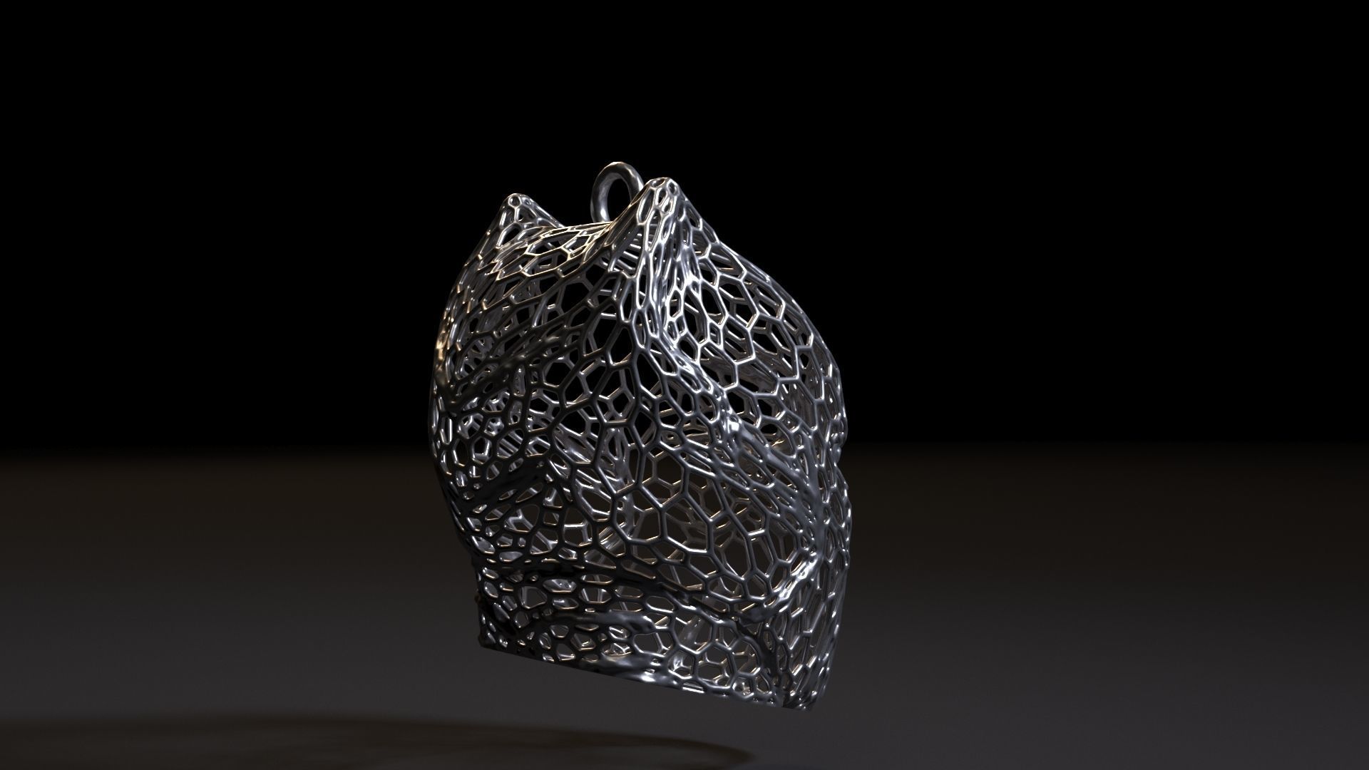 Black Panther Christmas tree decoration 3D print model_5