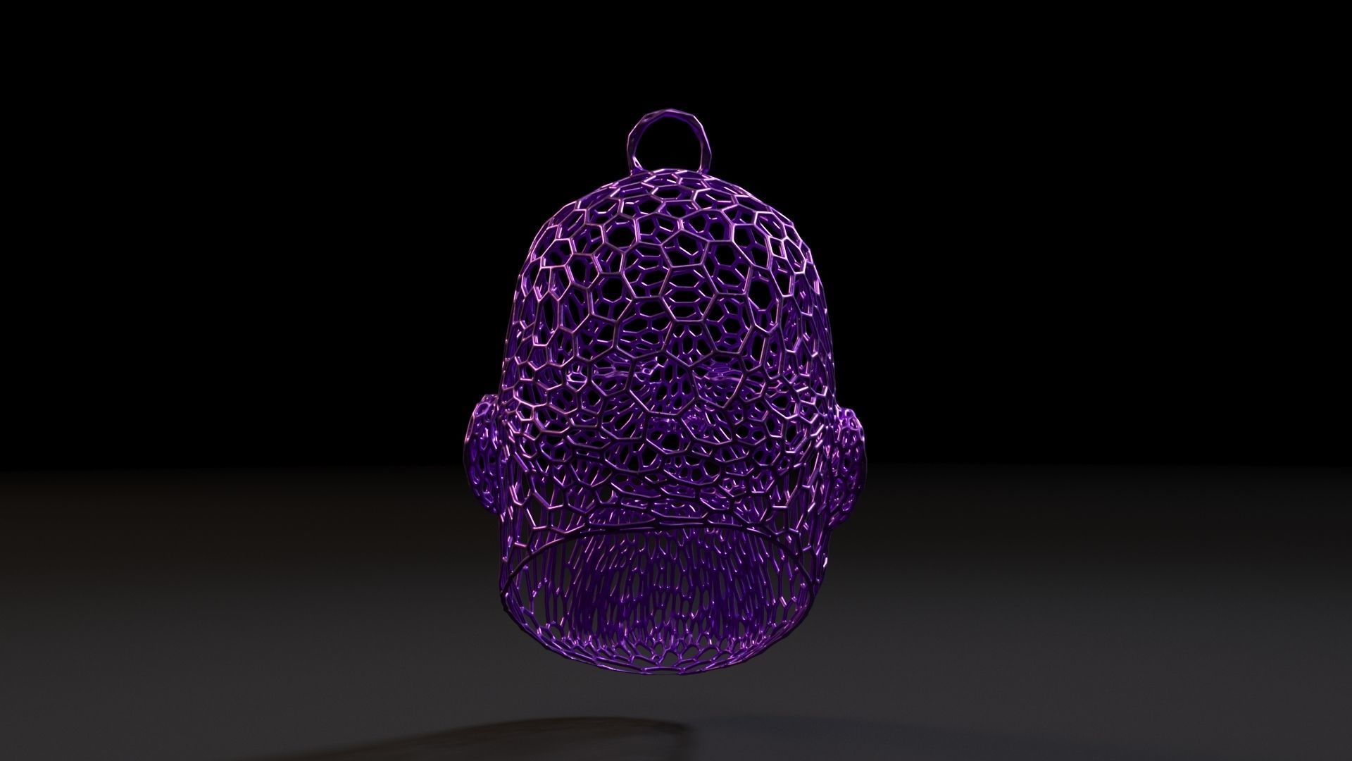 Thanos Christmas tree decoration 3D print model_3