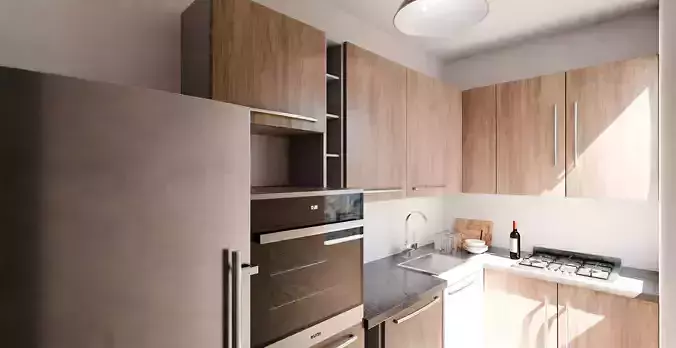 Small Modern Kitchen