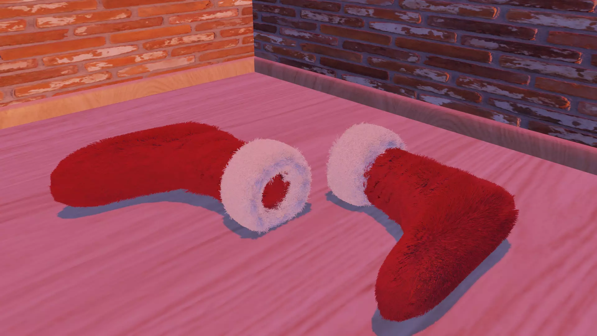 Christmas socks Free 3D model