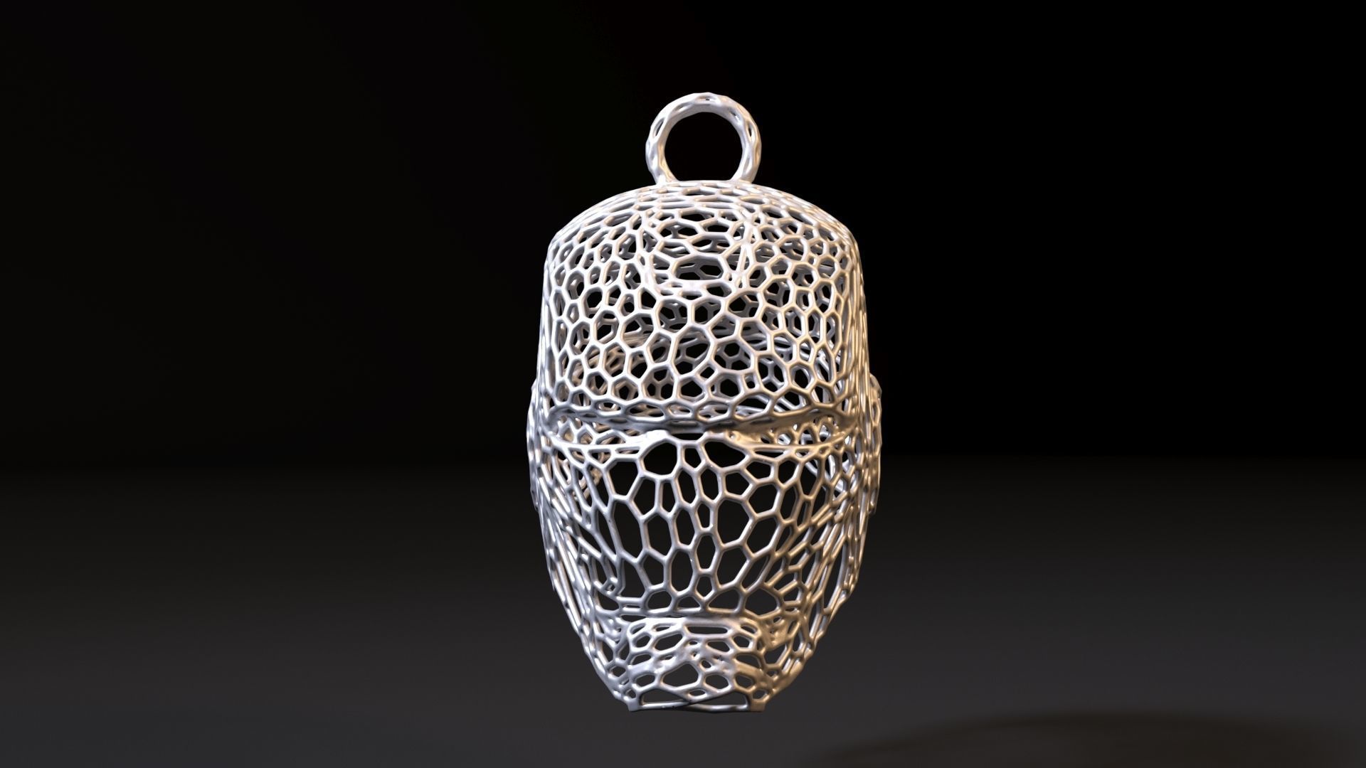 Iron Man Christmas tree decoration 3D print model_7