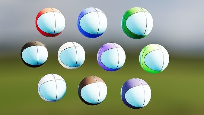 Among Us Basketball Ball 3D model
