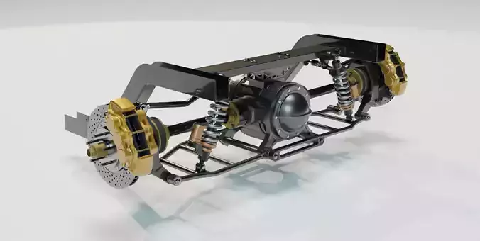 Racing Rear car truck suspension V2