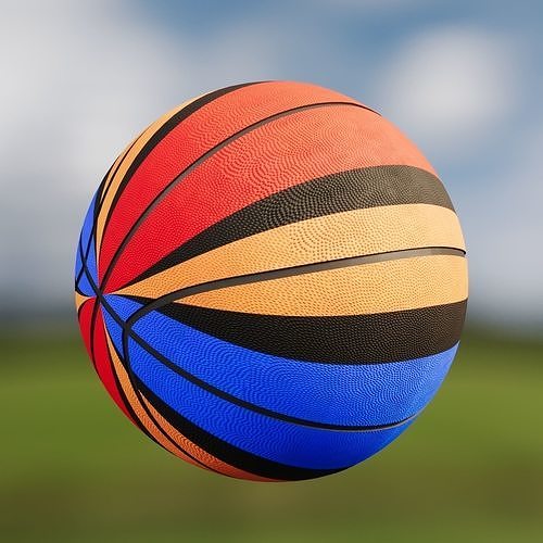 Design Basketball Ball 3D model