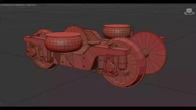 BOGIE K9 - train suspension - wheel